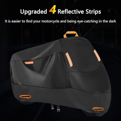 Motorradabdeckung für BMW R 1200 RT 2006-2019, Atmungsaktiv Wasserdicht Winterfest Outdoor Motorradabdeckung, Indoor Motorradplane Staubdicht, Motorrad Zubehör