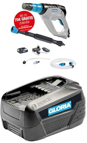 GloriaMultiJet 18V Set + GLORIA Bosch Akku