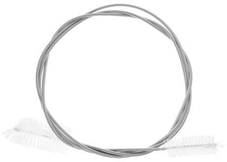 BELLIFFY Flexible Aquarien-reinigungsbürste Mit Doppeltem Ende Lange Edelstahl-wasserrohrbürste Für Fischbehälter Flexibel Und Robust Zur Effektiven Reinigung Von Schläuchen Und Ecken