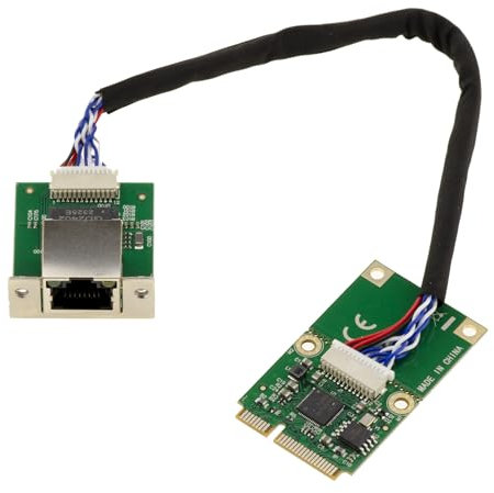 KALEA-INFORMATIQUE Scheda controller di rete Mini PCI Express MiniPCIE 1 porta RJ45 LAN 2,5 GIGABIT ETHERNET in rame con chipset Intel I226 SRKTV
