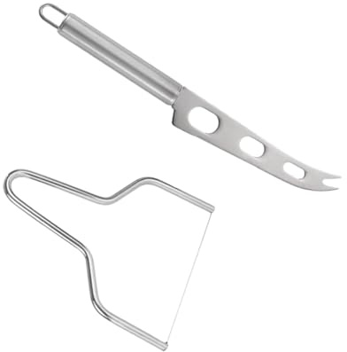 Mipcase Set De Couteaux à Fromage Combiné Coupe-fromage Et Coupe-beurre Acier Inoxydable Pour Découpe Facile Et Pratique