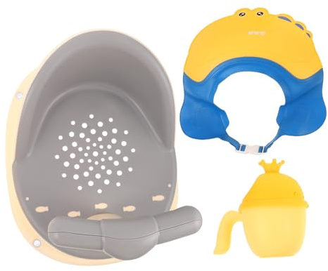 DECHOUS Siège de Bain pour Garçon Fille Assis Surélevé Stable et Sûr Support de Bain Confortable Né et Jeune Garçon Fille