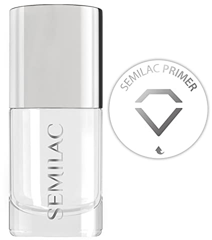 Semilac Acid Primer 7 ml – Starker säurehaltiger Nagel-Primer für optimale Haftung – Entfettet die Nagelplatte bei Problemnägeln – Für langanhaltende UV-Gel Maniküre