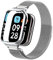 Keecuty Cinturino in Metallo per Redmi Watch 3 Active/Xiaomi Mi Watch 3 Lite - Bracciale in Acciaio Inossidabile Compatibile