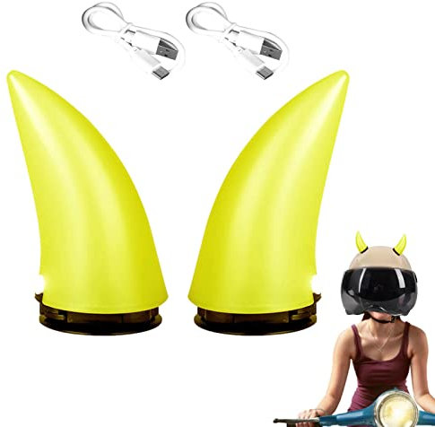 Mingchengheng 2 Helmets Horn - Helmets Devil Horn - Motorcycle Helmets Accessories - Helmets Accessory For Motorcycle Helmets Helmets Ski Helmets