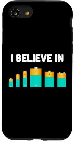 iPhone SE (2020) / 7 / 8 I Believe In Batteries Energy Renewable Power Electronics Case