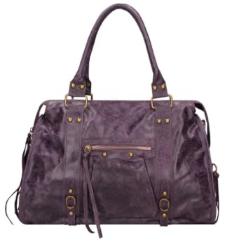 Gave Lux Borsa a spalla da donna vera pelle scamosciata. Prodotto artigianale. Made in Italy GLX220609023FBG Cuoio Chiaro 41x28x13 cm