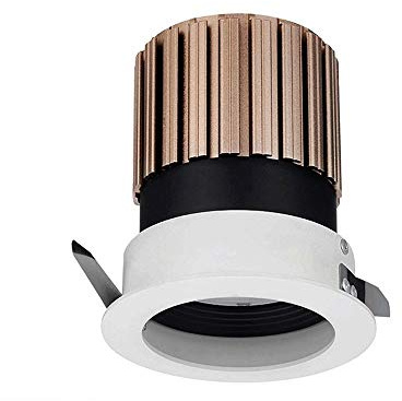 GHBSDNEPP Faretto Da Incasso 12W Deep Anti-Glemente Downlight Ad Incasso Cri85 7 5 Mm Di Montaggio Apertura Spotlight Spot Living Room Room Home Luce Commerciale Luce a Soffitto Incassata Bagno/6000k