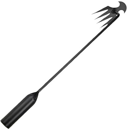 Strumento per Erbacce,Estirpatore di Erbacce da - Design Staccabile Manico Ergonomico Lungo per Giardino Prato Cortile Esterno