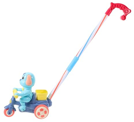 INOOMP Walking Puppy Stroller for Toddlers Pull along Toy for Boy Learning Walker Activity Center Walker for Boy Girl Toy Car Assembly for Boys and Girls Push for Walking Dog