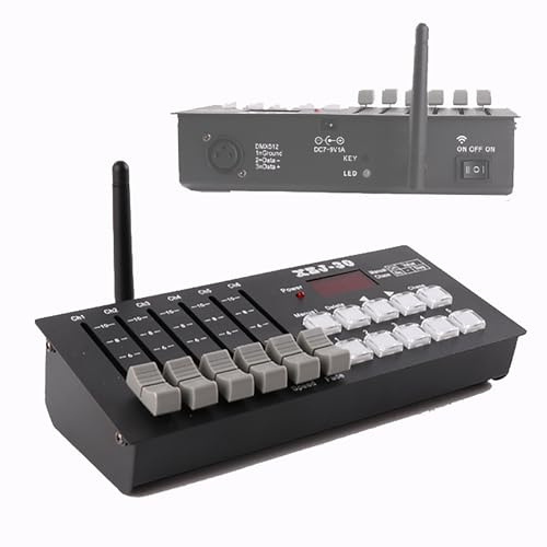 Controller Mini DMX30, Durata Della Batteria 8-10 Ore, Canali DMX: 30, Dimensioni: 20 Cm*9,2 Cm*5 Cm/Facile Da Trasportare, Display Digitale, Per Piccole Prestazioni,B