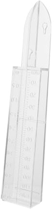 HEMOTON Pluviomètre Extérieur Plastique Récipient Et Outil De Mesure pour Agriculture Et Statistiques Météorologiques