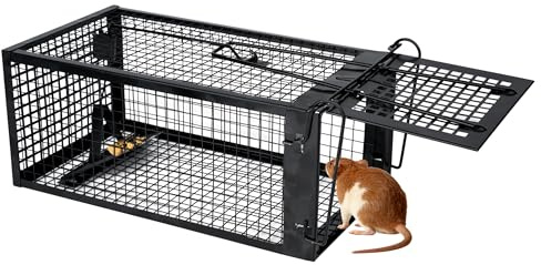 Akunsz Råttfälla 1 st XXL lekfångare råtta bur råtta fälla