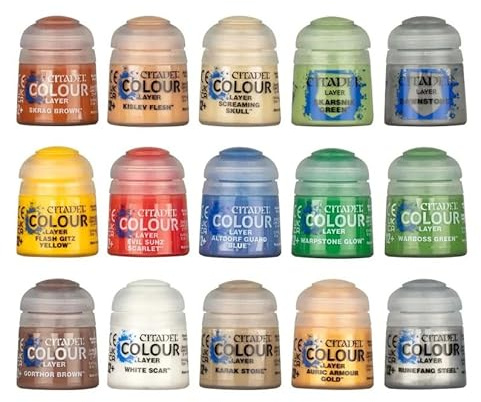 LAYER SET OF CITADEL PAINTS