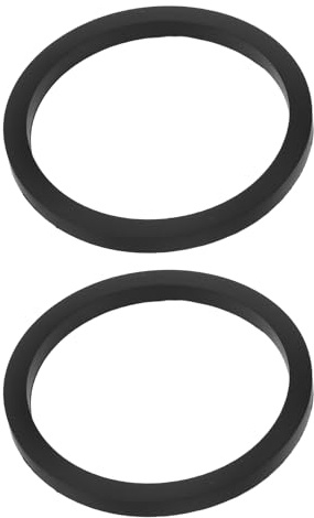 Homoyoyo Lot de 2 Joints en Silicone 10 Cm pour Tubes en Verre de Chauffage de Terrasse Pyramidal Pièces de Rechange Solide et Étanches pour Chauffage D’Espace Extérieur, Réparation Facile