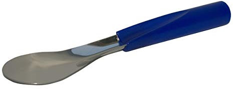 Italian cooking store Spatola Gelato Manico colorato L. 25 cm (Blu)