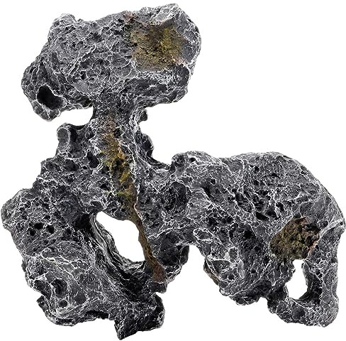 Hobby Cavity Stone Dark 5, 33 x 16 x 33 cm, Dekoration für Aquarien