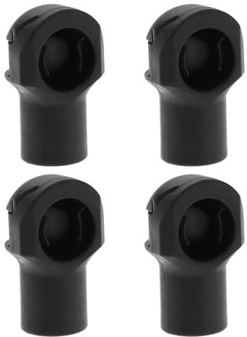 EMSea 4 Pièces Raccord d'extrémité Ressort Connecteur Ressort Hayon Connecteur Ressort Pneumatique Hayon Voiture Plastique Caravanes Conversion Voiture Capot Démarrage M8x10.5mm pour rotule de 10 mm