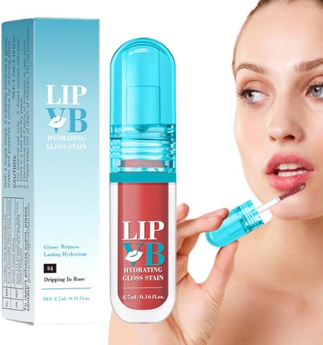Bálsamo Labial | Hidratante Protector Labial,Reparación Labios Agrietados Efecto Volumen Maquillaje Barra de Color para Mujeres y Jóvenes