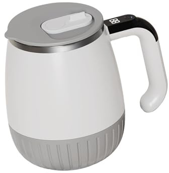 predolo Tasse à mélanger électrique 12,8, mélangeur à café Auto-agitateur pour Chocolat Chaud en Plein air