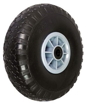 Zabi Rad Aus Polyurethan-Schaum Räder 280 mm Sackkarren-Rad Bollerwagen 100% pannensicher 4.00-4