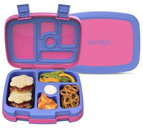Bentgo Kids Bento-Style 5-Compartment Leak-Proof Lunch Box