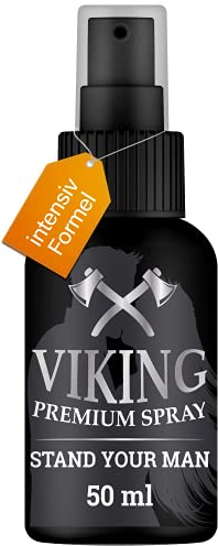 Saint Nutrition Viking - Premium Delay Spray - bei vorzeitigen Samenerguss & Orgasmus Verzögerungsspray für Männer + das Spray für den Mann für Länger Sex & langen Spaß für den Penis