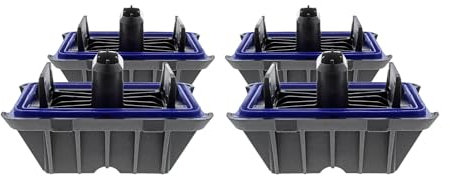 Juego de almohadillas de punto de elevación para gato trasero para BMW X3 X5 X6 06-18 51717189259kit1