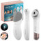 Cecotec Limpiador Facial Masajeador Fototerapia Facecare Skinroutine. Skin Care: Limpiador, Dispositivo Antiojeras y Masajeador, Potencia Elasticidad de La Piel, Incluye Diadema y Muñequeras