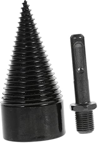 IWOWHERO Wood Drill Bit Auger Screw Type Anti-skid Design Suitable for Hard Wood Splitting in Carpentry and Camping