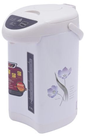 Thermopot Wasserkocher 4L,Thermoskanne mit heißem Wasser 10 Minuten schnelles Erhitzen Heißwasserspender Heißer Trinkwasserkessel Honigwasser brauen Mini-Wasserspender für Haus, Büro (Weiß)