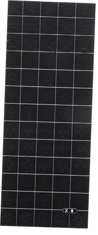 DEARMAMY Stencil Per Aerografo Nail Art Adesivi Per Decorazioni Unghie Forniture Per Nail Art Adesivi Per Design Per Unghie Finiti