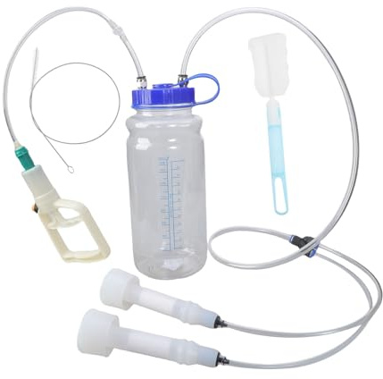 SUMMITDRAGON Tire-lait portable pour chèvre - Équipement de mouton sous vide pour petite ferme - Poids léger - Avec échelle