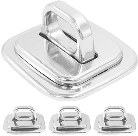 Baluue Base di Ancoraggio Compatibile per Laptop 4 Pezzi in Lega di Zinco Funzione Antifurto per Ufficio e Studio