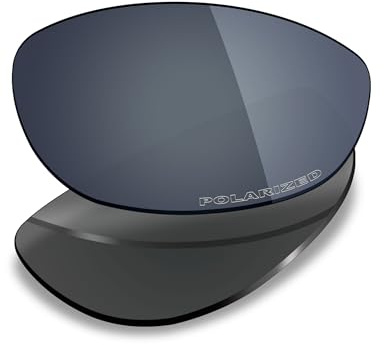 Mryok Plus Polarized Replacement Lenses Compatible with Oakley Straight Jacket 2007 Sunglass, HD Polarized, UV Protection, Impact Resistant & Perfectly Fit - Black Iridium