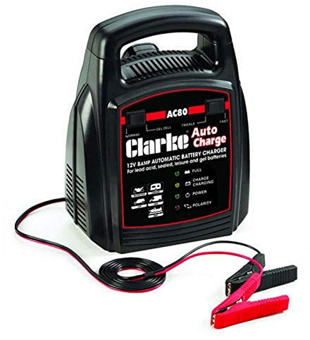 Clarke AC80 12V 8A Automatic Battery Charger - 6266315