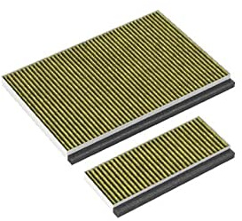 NEFF Z51AIB1X6 , Zubehör für Dunstabzüge , Clean Air Plus Geruchsfilter , Hochleistungsfilter , für Umluftbetrieb , für Glasschräghauben