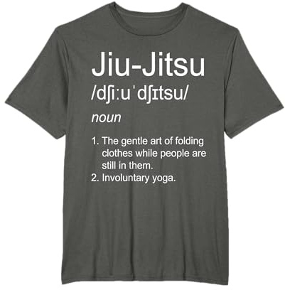 Jiu-Jitsu Brasiliano BJJ Uomini Bambini Ju-Jitsu Definizione Maglietta