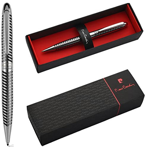 Pierre Cardin® ELODIE Kugelschreiber mit Gravur | Premium Stift Etui | blaue Mine | edel | personalisiertes Geschenk | Namen | graviert | Jahrestag | Geburtstag