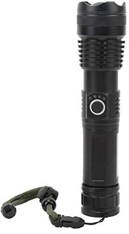 Topyond Lampe De Poche LED Super Lumineuse – Torche Puissante Pour le Camping, la Pêche Et les Urgences
