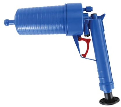 1ABOVE Drain Blaster, Powerful Multi-Drain Air Plunger Sewer Dredge Cleaning Tool, Large & Small Plunger Included, Clear Drains Fast