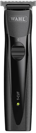 Wahl T-Cut Sladdlös Hårtrimmer, Hudnära Trimmer med T-blad | Sladdlös Trimmer med Hudnära T-blad och 7000 Varv per Minut, med Snabbt Bladbytessystem för Detaljerad Styling