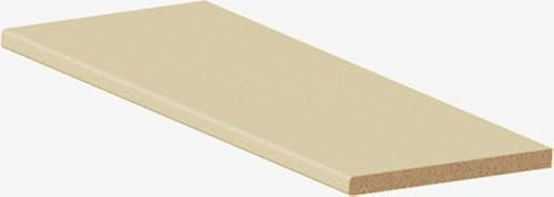 Rand: 60 cm, Feinsteinzeug, 2 cm dick, 25 cm breit (Travertin)