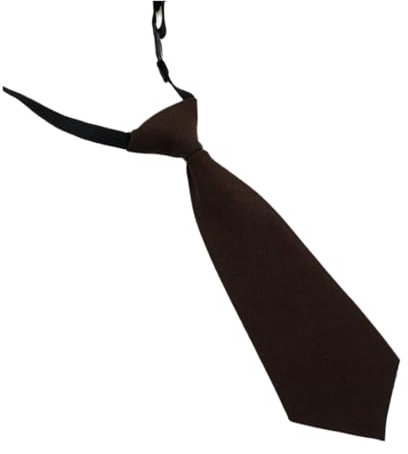 JYHLSHO Krawatten Für Männer 1 Einfarbige Kinderkrawatte Für Männer Schuluniform Für Jungen Kurze Krawatte