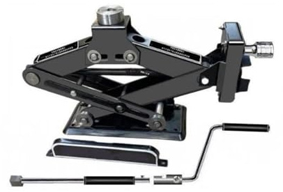 Pont elevateur Voiture Cric à Ciseaux Automobile 2.8T 2T, Manuel et électrique à Double Usage, adapté aux Outils d'entretien tels Que Leve Voiture(A2T)