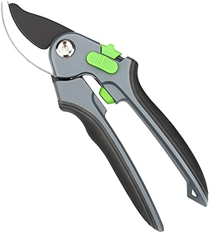 KHYTEBV Tijeras de Gran Apertura para el hogar, Herramienta para podar árboles frutales, Flores, césped, podadora Manual para Todas Las familias