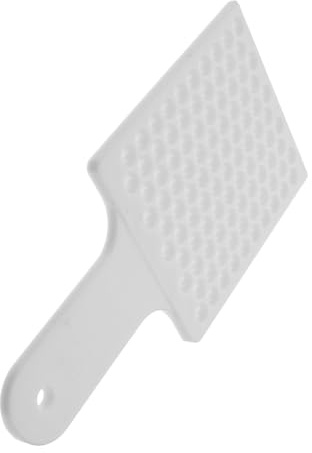 Hemobllo Compteur de Graines Portatif 100 Trous 6-9 MM Plateau de Tri en Plastique Solide Blanc Outil de Jardinage Polyvalent pour Semis de Céréales Riz et Carottes pour Usage Agricole