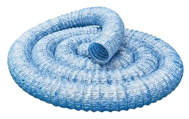 JNTFNE Tuyau de drainage français d'infiltration souple, diamètre perforé de 6,1 cm d'épaisseur, tube souterrain flexible (8 cm, 400 cm)