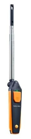 Digital Anemometer, 405i Wireless Anemometer Mini Hot-wire Handheld Smart Probe Measures Air Velocity Temperature Volume Flow Tool