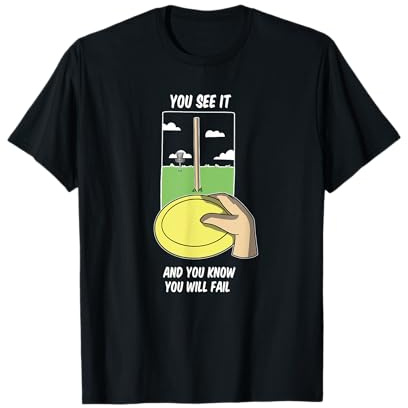 Lustiger Disc Golf Spruch Discgolfing Discgolf Discgolfer T-Shirt